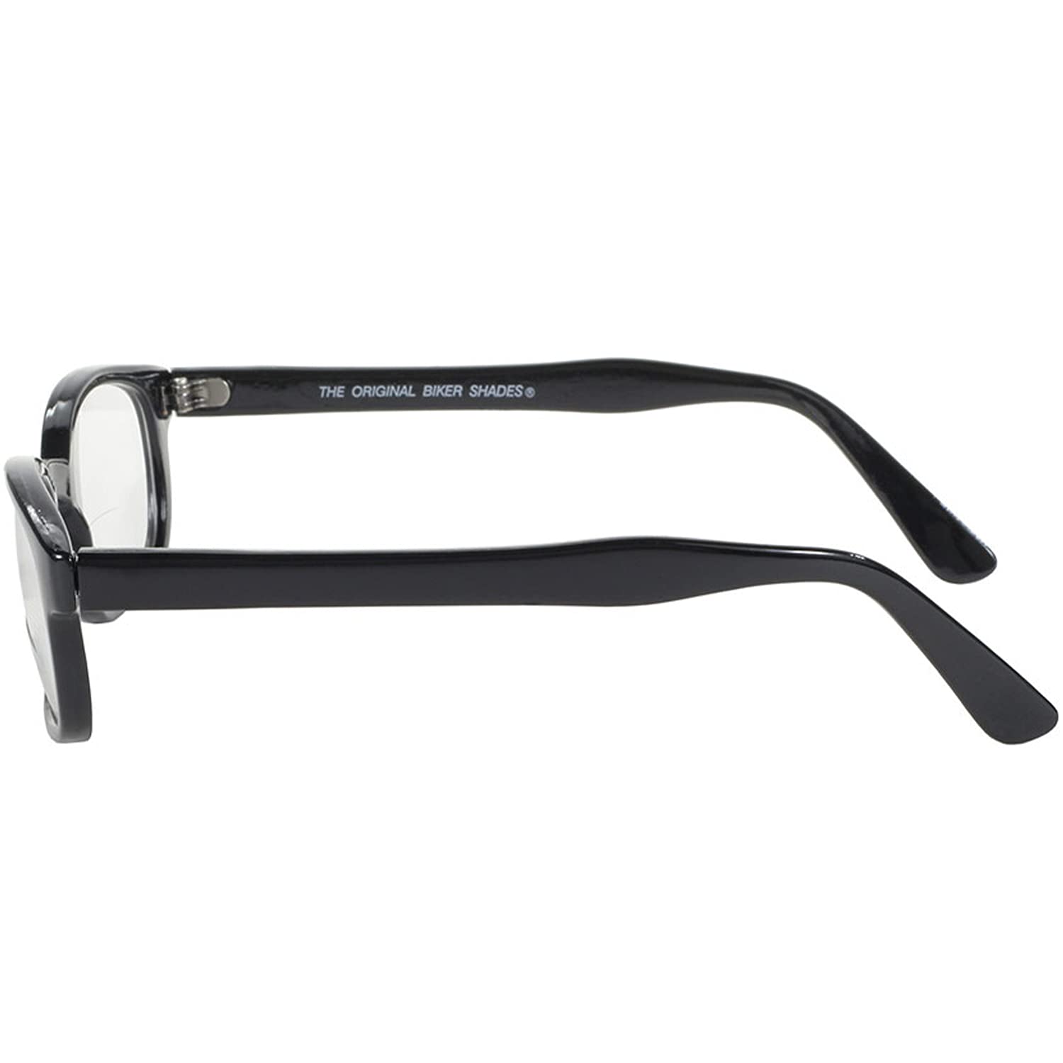 Pacific Coast Sunglasses X-Kd Readerz Clear Lens 2.00 Rectangular Reading Glasses - Black Frame, 55mm Lens Width, 60mm Temple Length - Perfect for Reading, Driving & Outdoor Activities