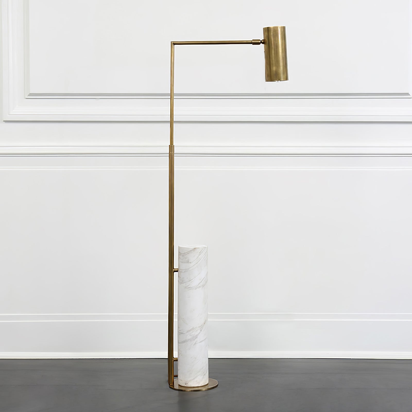 Modern Dimmable LED High Floor Lamp for Living Room - Adjustable Brightness, Tall Standing Light for Bedroom, Office & Reading Corner - Warm White to Cool Daylight (3000K-6500K)