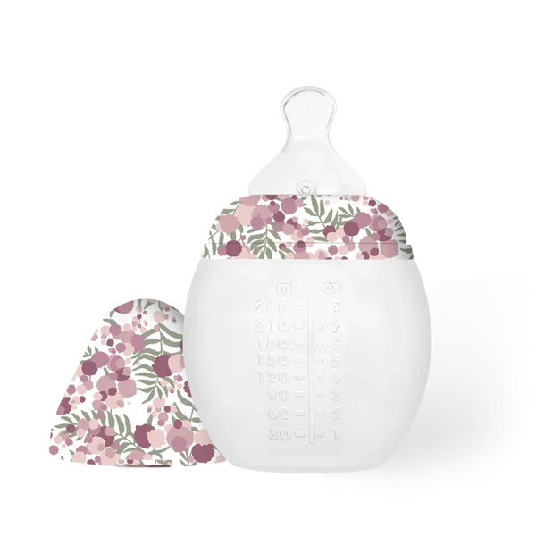 Elhee Liberty Collection Baby Bottles 240ml (8oz) - BPA-Free, Anti-Colic, Easy Grip - Perfect for Newborns, Infants & Toddlers - Ideal for Feeding, Travel & Daycare Use