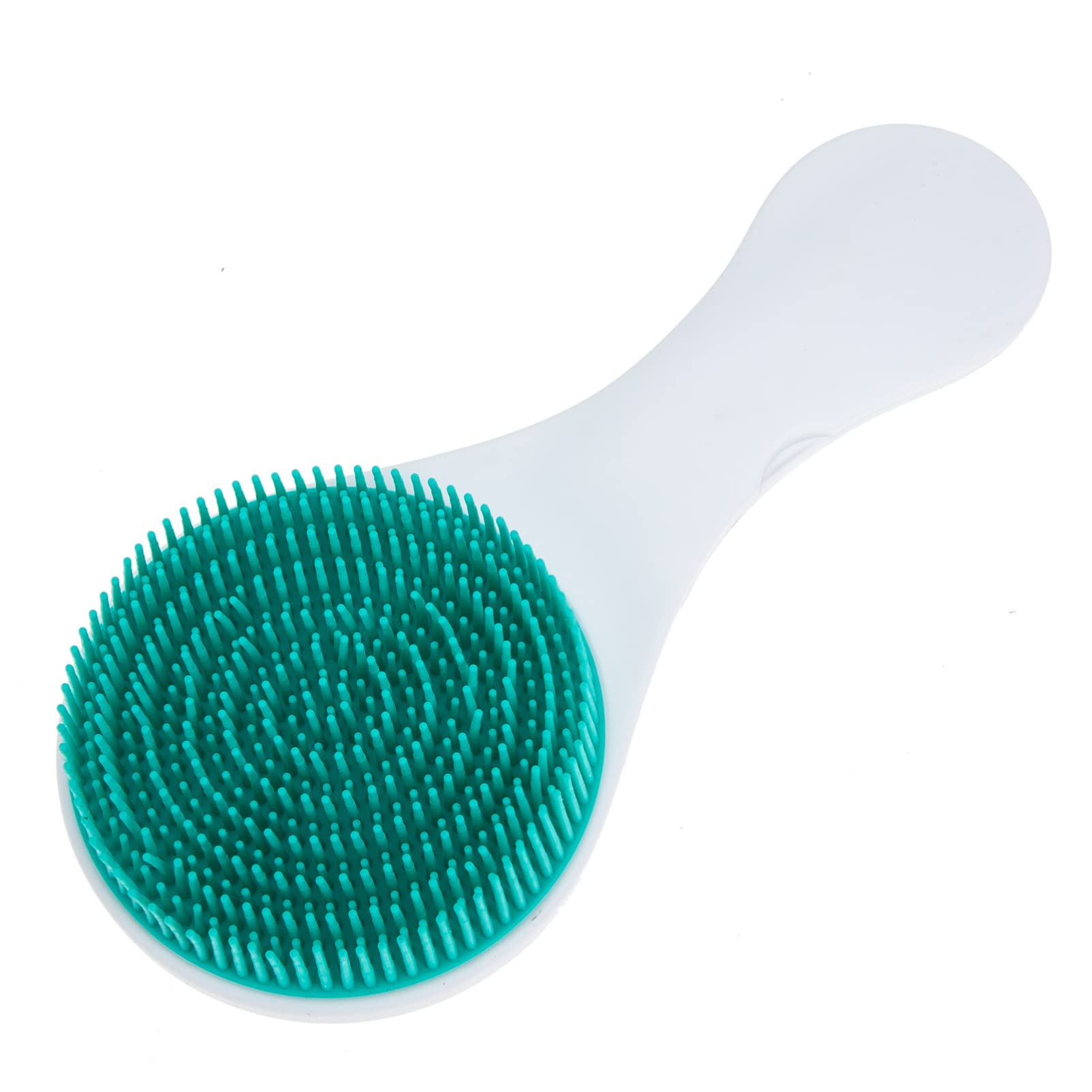 Baby Bath Brush - Silicone Shampoo Scrubber for Newborns & Kids - Gentle Exfoliator & Massage Brush for Bath Time