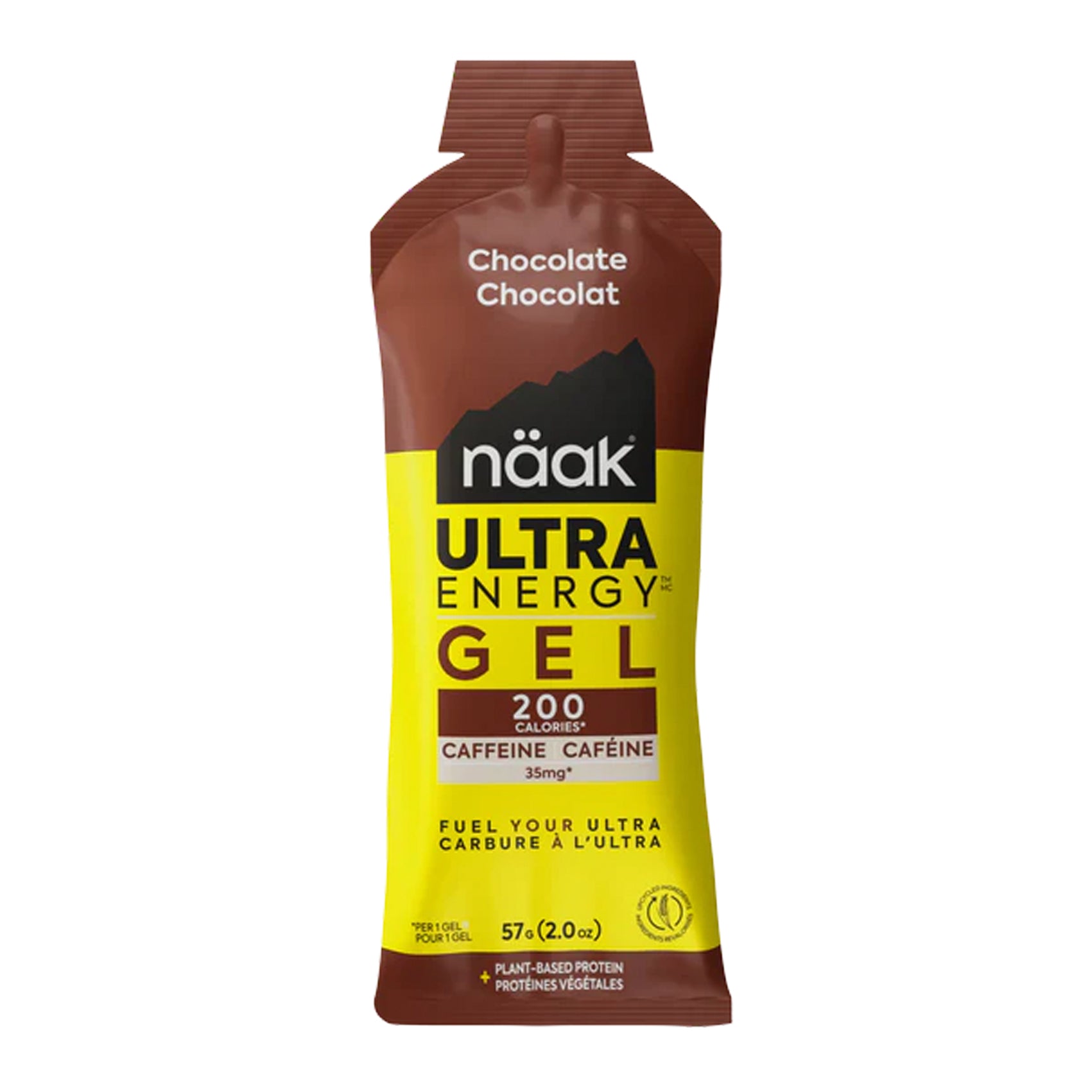 Naak Ultra Energy Gel - Natural Endurance Fuel for Runners, Cyclists & Athletes - Vegan, Gluten-Free & Organic - Perfect for Marathon Training & Long-Distance Sports