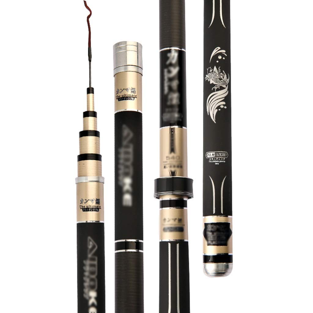 Portable Telescopic Fishing Rod - 3.6m Super Hard Travel Fishing Pole for Crucian Carp, Perfect for Youth & Adult Beginners | Great for Camping, Hiking & Outdoor Adventures