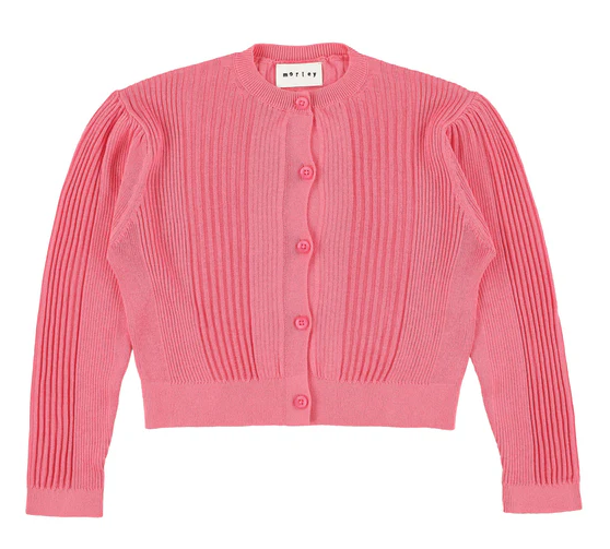 Morley Cropped Fitted Cardigan for Girls (Ages 10-16 Years) - Stylish Layering Piece for School, Casual Outfits & Fall Fashion