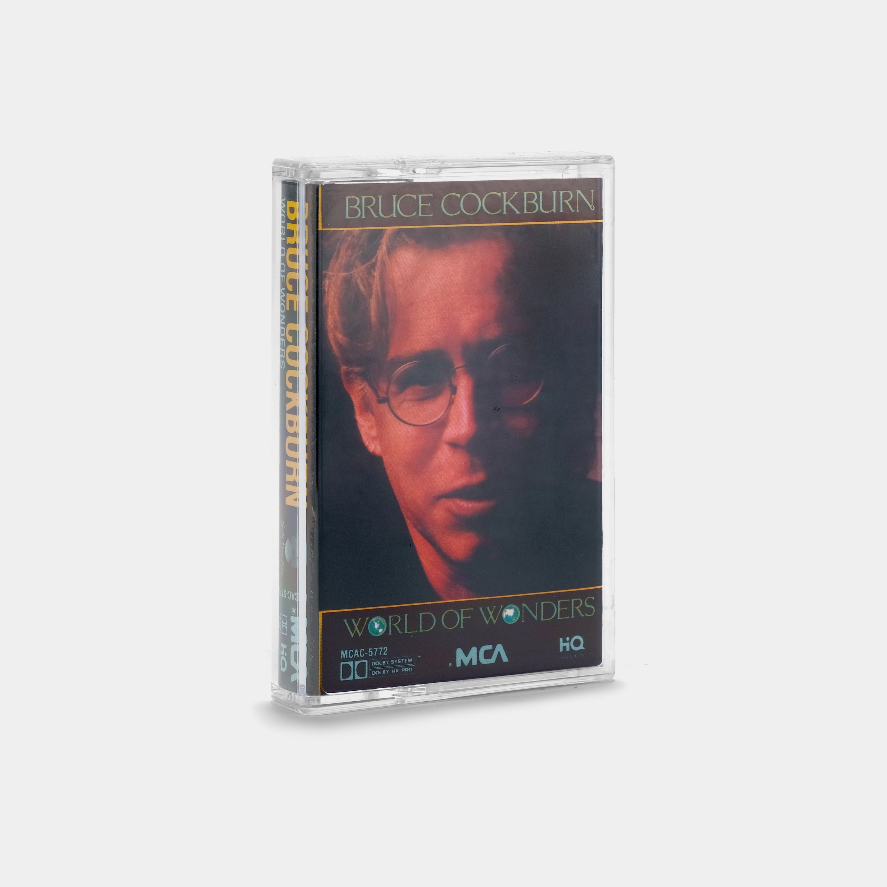 Bruce Cockburn World of Wonders Cassette Tape - Vintage Music Audio Cassette for Collectors & Music Lovers - Perfect for Retro Music Players, Car Stereos & Nostalgic Gift Giving