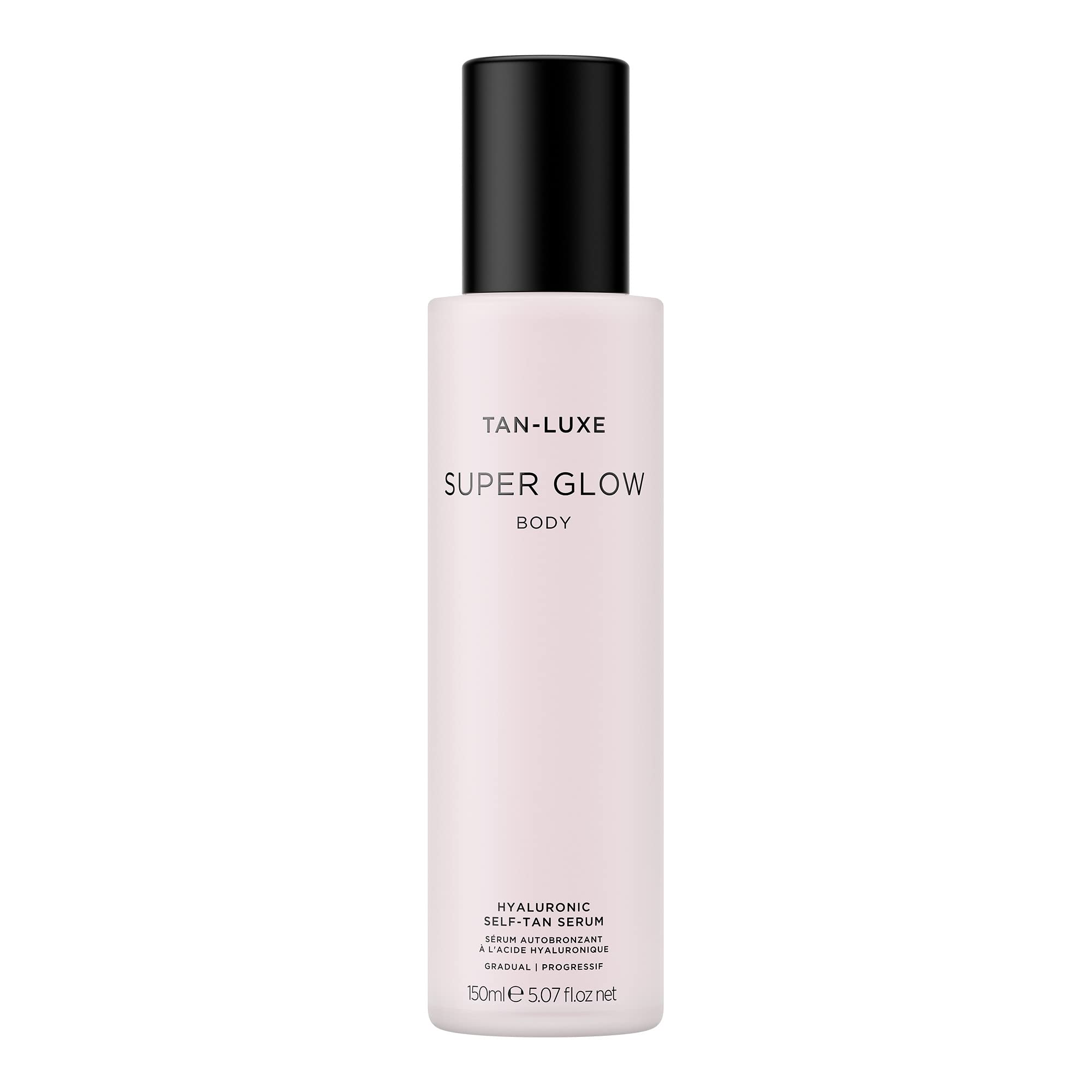Tan-Luxe SUPER GLOW BODY Self Tan Serum - 150ml Gradual Self Tanner for Natural Sun-Kissed Glow | Cruelty-Free & Vegan Tanning Skincare | Perfect for Beach Vacations & Special Occasions
