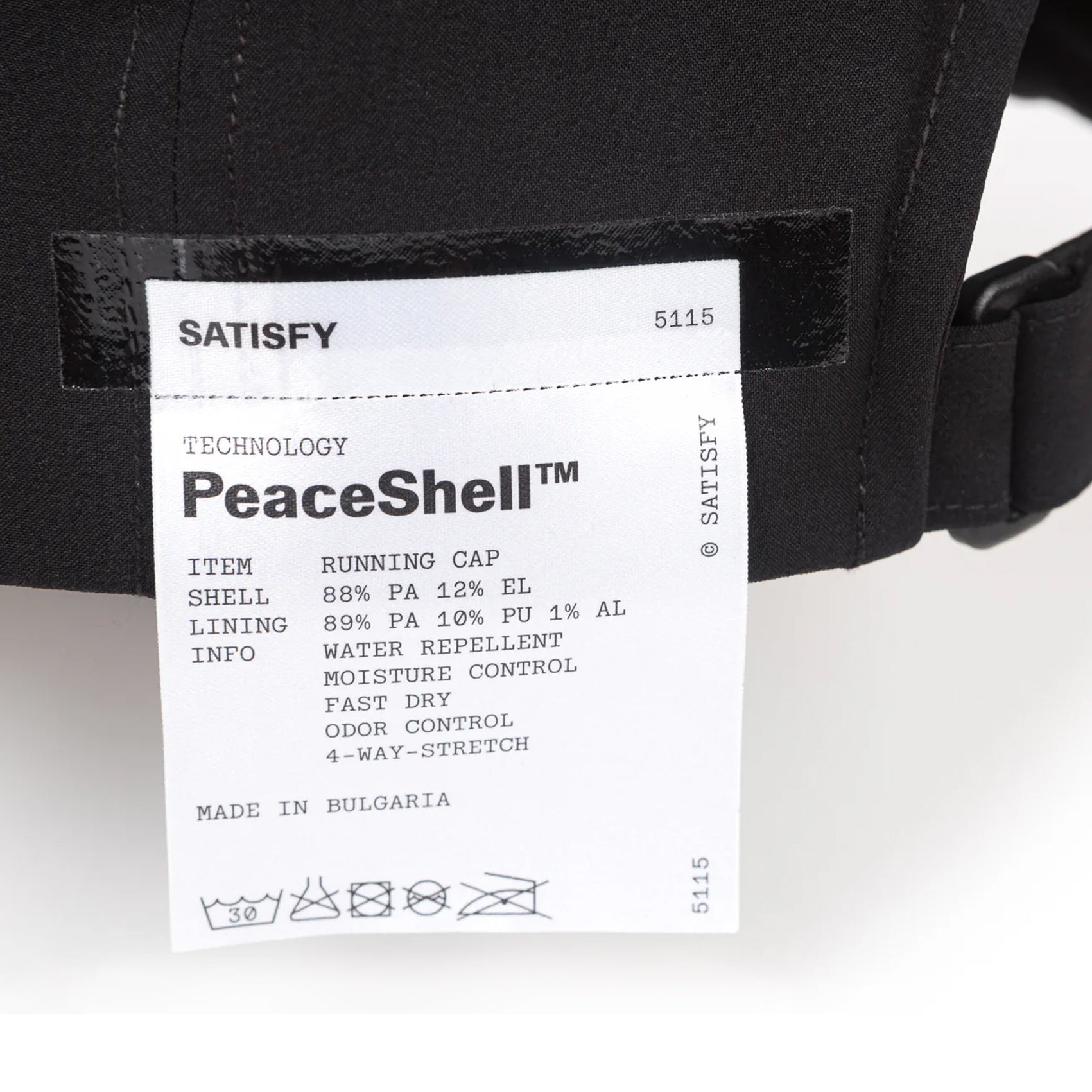 Unisex Satisfy PeaceShell Running Cap - Lightweight Breathable Hat for Men & Women - Perfect for Jogging, Hiking, and Outdoor Sports