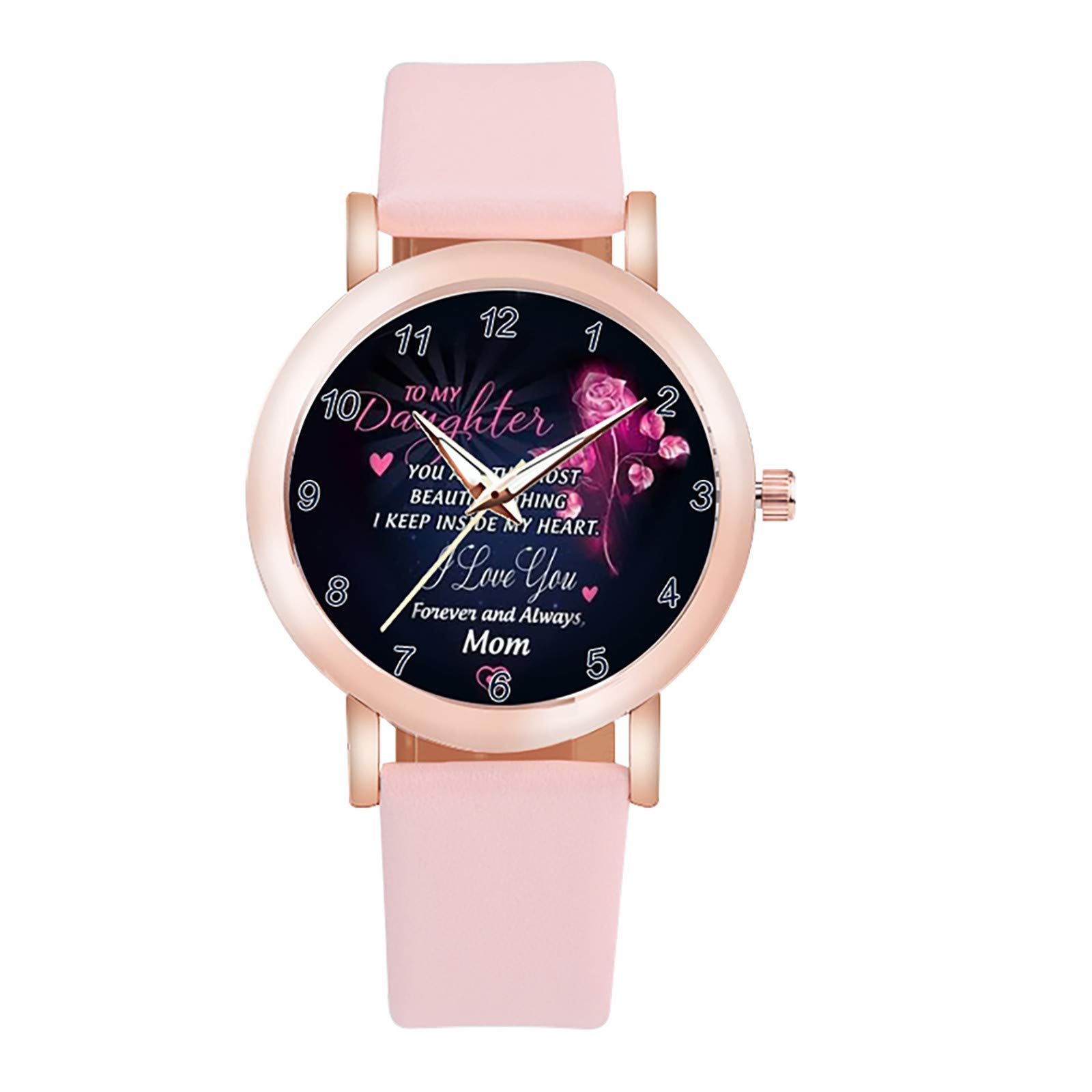 Elegant Women's Minimalist Quartz Bracelet Watch - Slim Leather Strap Wristwatch for Ladies & Men | Perfect for Office, Casual Wear & Gift Giving