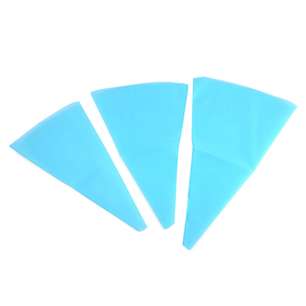 Houfmix Reusable Pastry Bags for Cake Decorating - 12 Pack Icing Piping Bags with Tips for Royal Frosting, Cupcakes, Cookies & Desserts | Professional Baking Tools for Home & Commercial Use