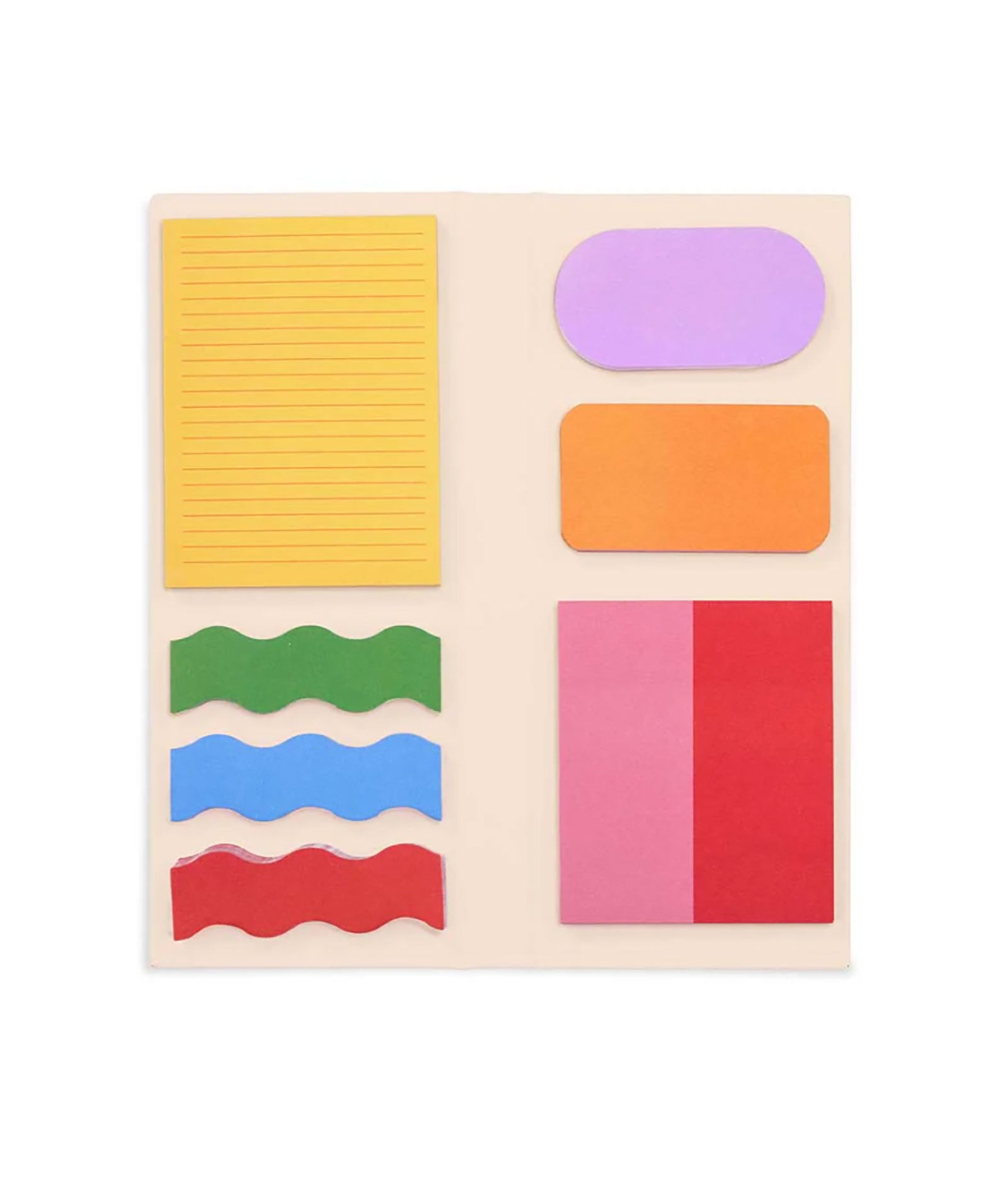 Ban.do Sticky Note Folio - Colorful Adhesive Memo Pads for Office, School & Home Organization - Cute Sticky Notes for Planners, Journals & Bulletin Boards