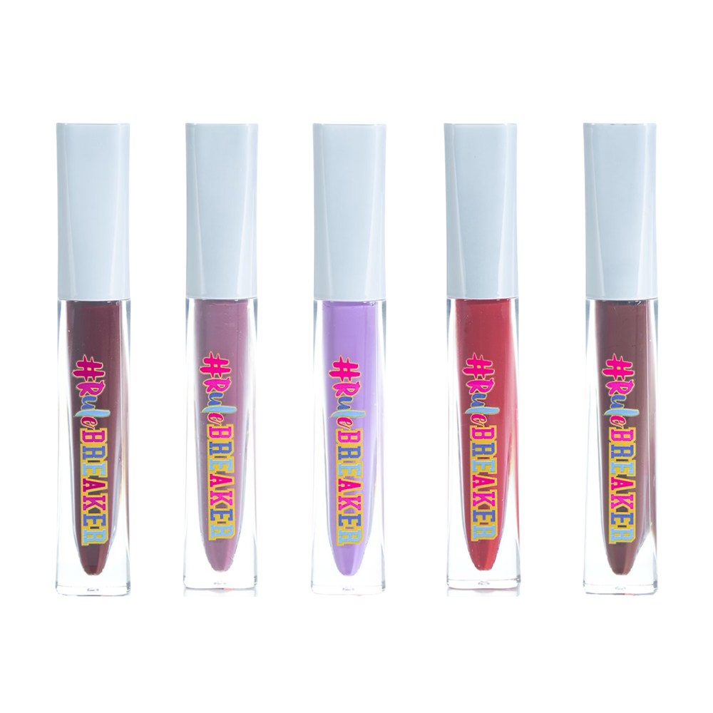Rule Breaker Velvet Lipsticks - Long-Lasting Matte Liquid Lipstick for Women | Vegan & Cruelty-Free | Perfect for Parties, Date Nights & Everyday Wear