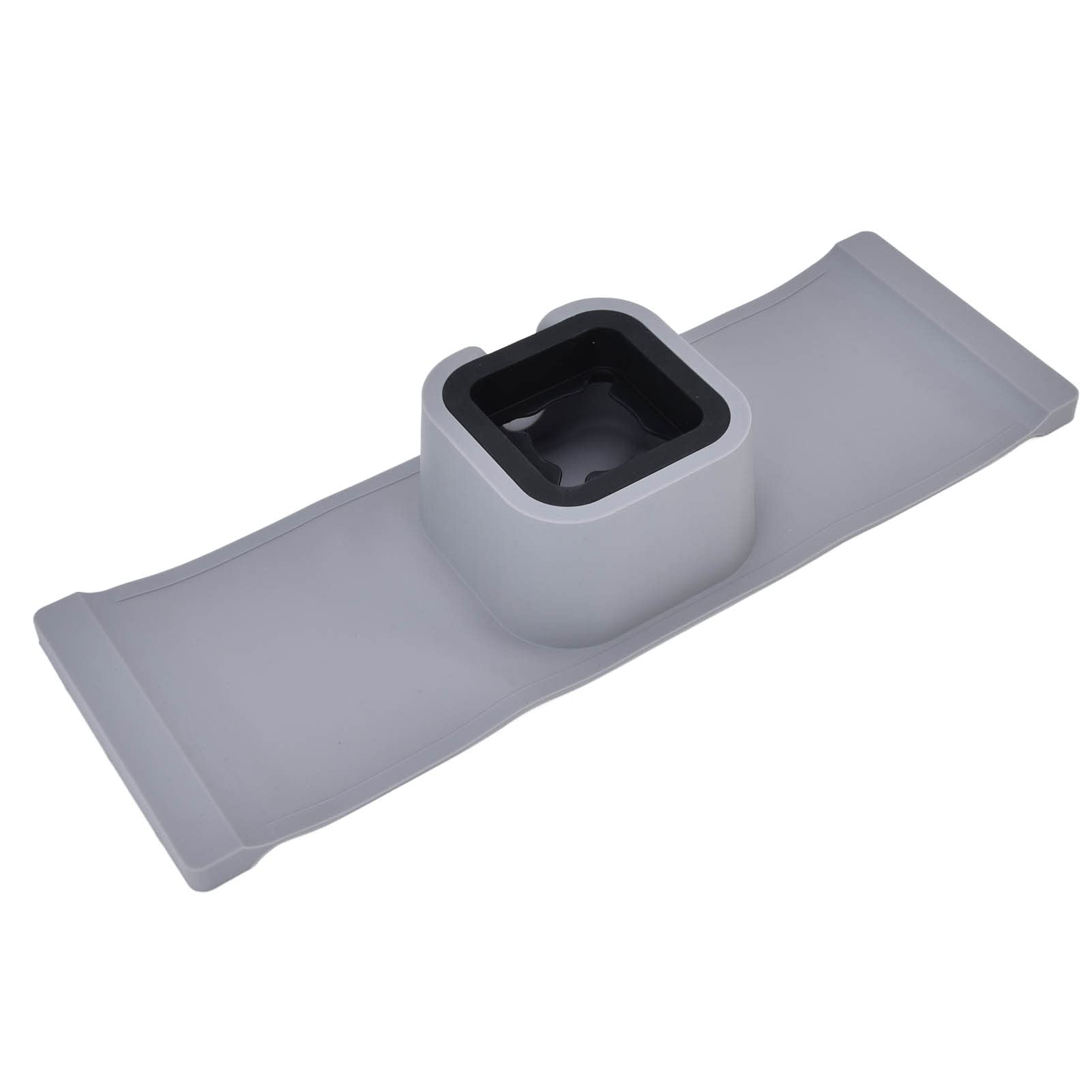 **Tgoon Ergonomic Couch Arm Cup Holder - Stable Sticky Base, Soft Silicone Body for Sofa, Recliner & Balcony (Gray) - Perfect for Drinks, Snacks & Remote Control Storage**