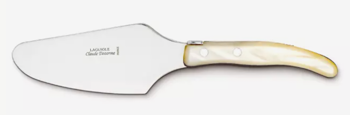 Claude Dozorme Stainless Steel Berlingot Pie Cake Server - Elegant Dessert Serving Utensil for Parties, Weddings & Holiday Gatherings