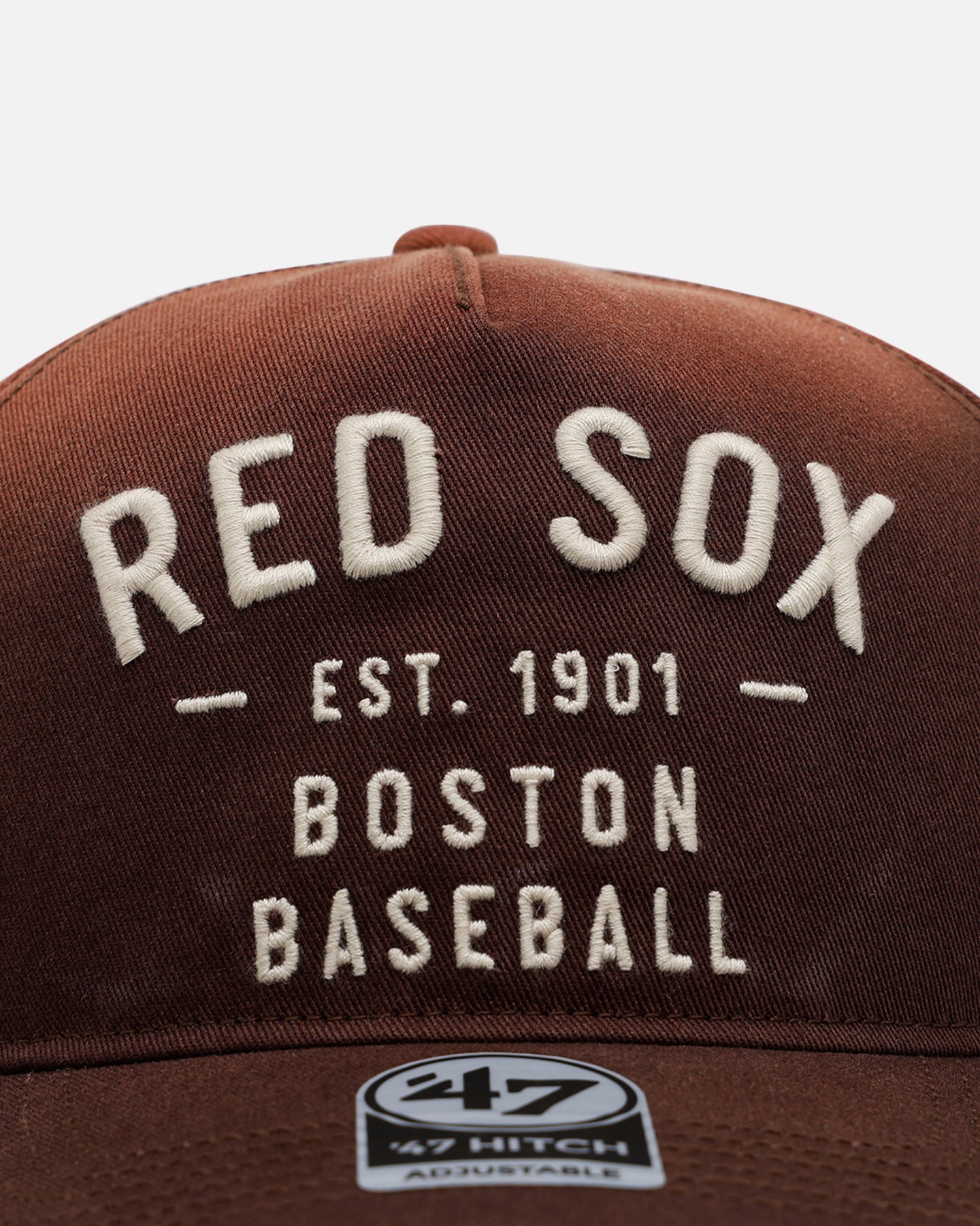 47 Brand Boston Red Sox 'Dusted' 47 Hitch Snapback Brown Hat - Adjustable Baseball Cap for Men & Women - Perfect for Sports Fans, Casual Wear & Outdoor Activities