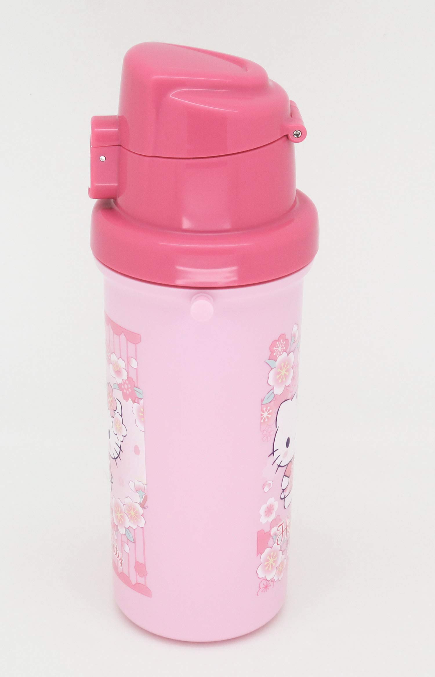 OSK SC-600B Hello Kitty Sakura Design Stainless Steel Water Bottle - 600ml Leakproof Insulated Thermos for School, Gym & Outdoor Activities