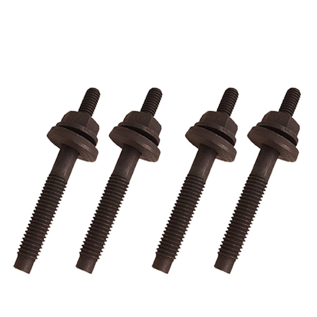 6505316AA 24x Exhaust Manifold Bolts & Nuts Kit - Compatible with Dodge Ram 1500 2500 3500 - High Temperature Resistant Fasteners for Engine Repair & Maintenance