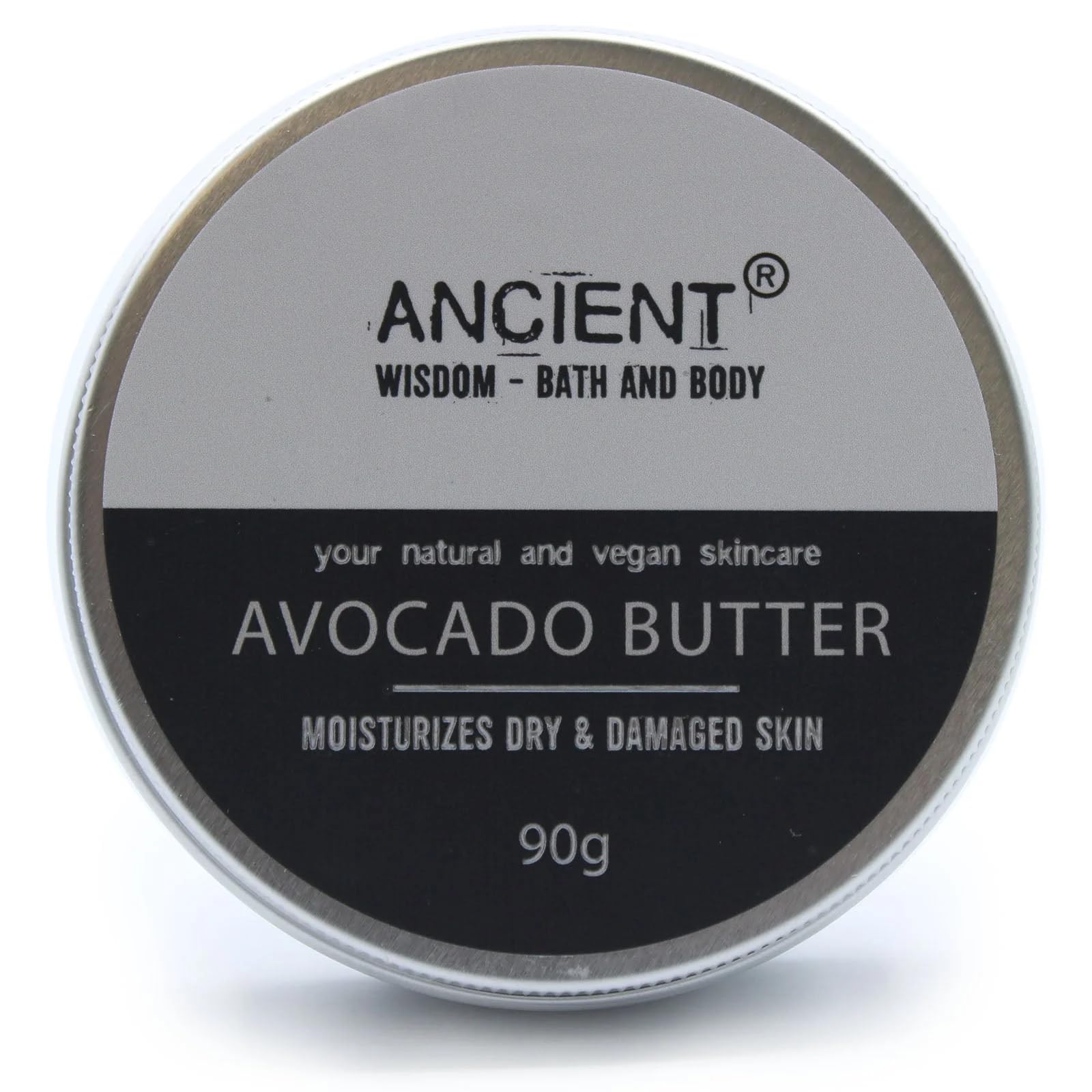 Pure Avocado Body Butter 90g - Ultra Moisturizing & Nourishing Skin Care for Dry & Sensitive Skin - Perfect for Daily Hydration & Spa Treatments