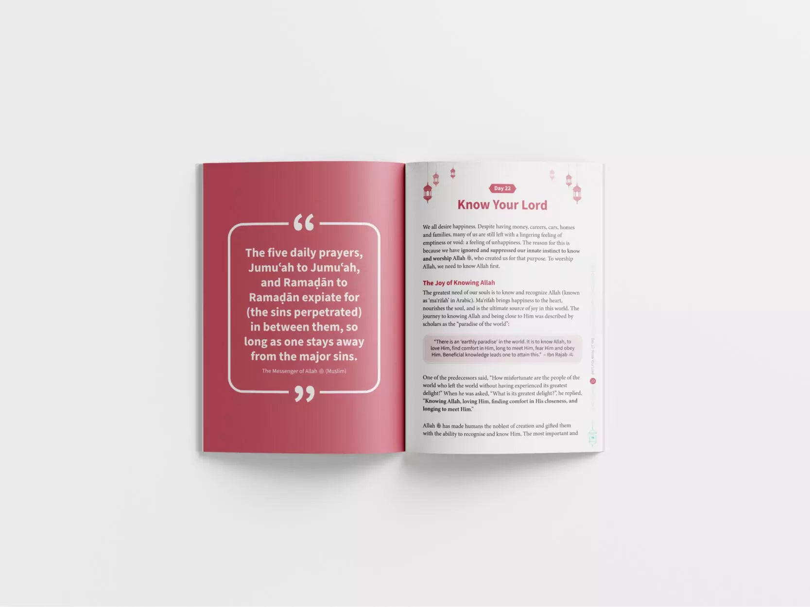 Ramadan Companion Guide - Essential Islamic Book for Fasting, Prayer & Reflection | Perfect for Ramadan Preparation & Daily Spiritual Growth