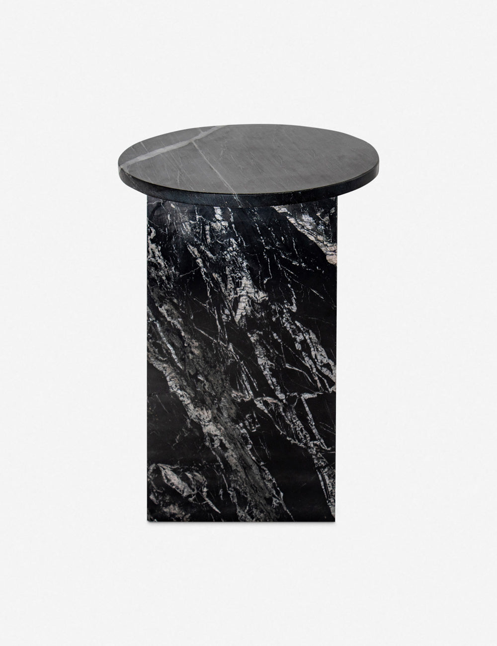 Biagio Round Side Table - Modern Accent End Table for Living Room, Bedroom, or Office - Perfect for Coffee, Lamps, and Decor