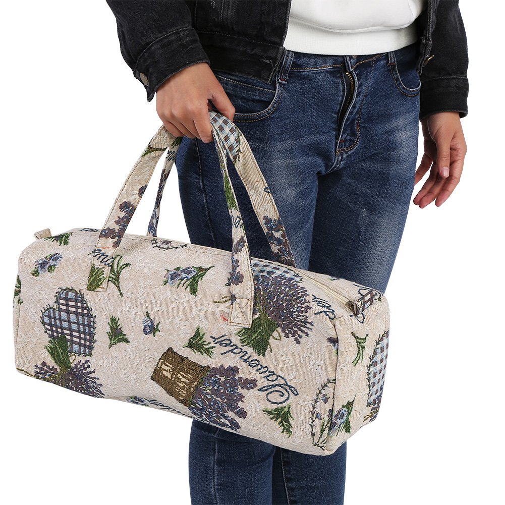 Portable Knitting Tote Bag - Yarn Storage Organizer with Multiple Pockets for Needles, Crochet Hooks & Sewing Supplies | Perfect for Knitting Projects, Craft Storage & Travel Accessories (#1)