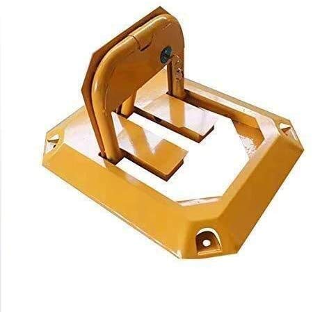 Heavy Duty Parking Lock Barrier - Manual Vehicle Parking Block, Anti-Theft Octagon Bollard for Driveways, Garages & Parking Lots - Perfect for Home, Business & Commercial Security