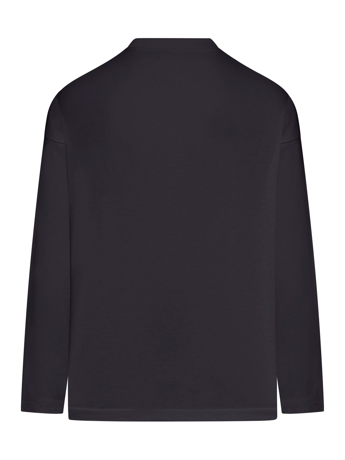 Stylish Long Sleeve T-Shirt with Logo Print - Comfortable Cotton Tee for Men & Women - Perfect for Casual Wear, Workout, and Everyday Outfits