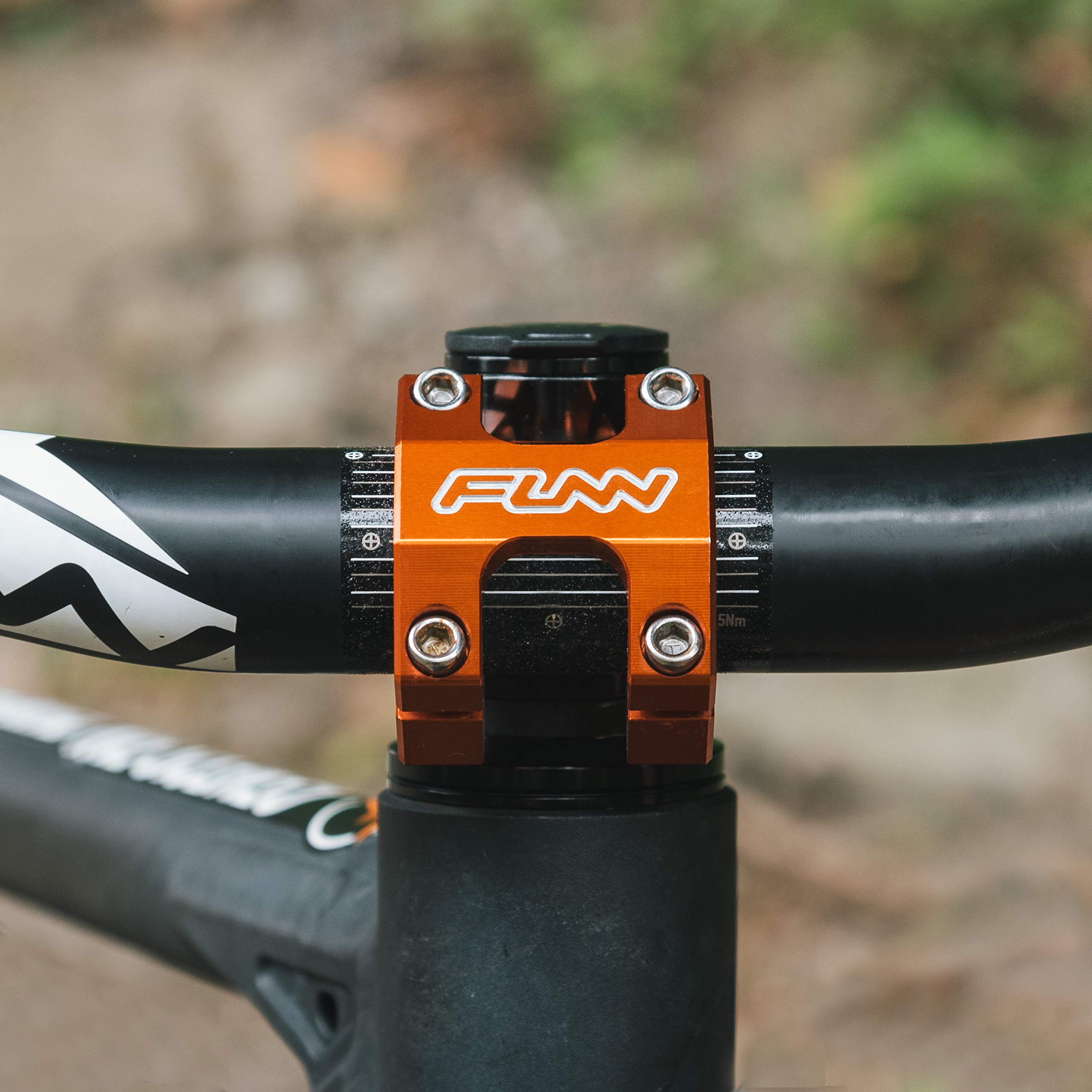 Funn Funnduro MTB Stem - 31.8mm Bar Clamp, Ultralight & Durable Alloy Bicycle Stem for Mountain Bikes & BMX - Perfect for Trail Riding, Downhill & Urban Cycling Adventures