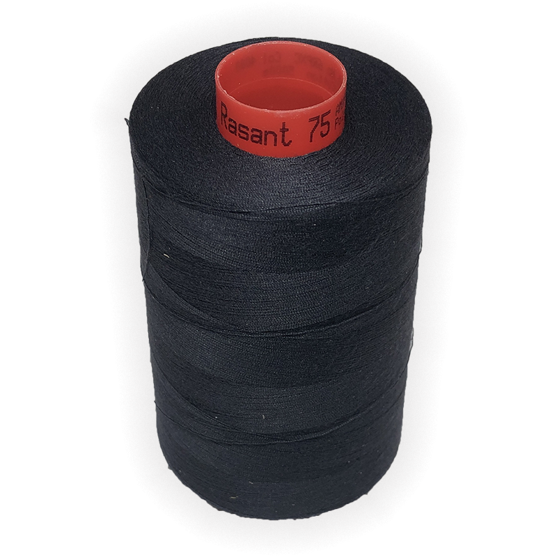 Amann Rasant 75 Poly Cotton Buttonhole & Upholstery Thread - Heavy Duty Sewing Thread for Home Decor, Furniture Repair & Craft Projects