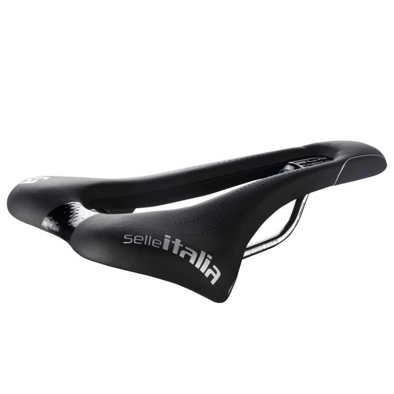 Selle Italia Sport Gel Flow Bike Saddle - Comfortable Cycling Seat for Road & Mountain Bikes - Perfect for Long Distance Rides & Commuting