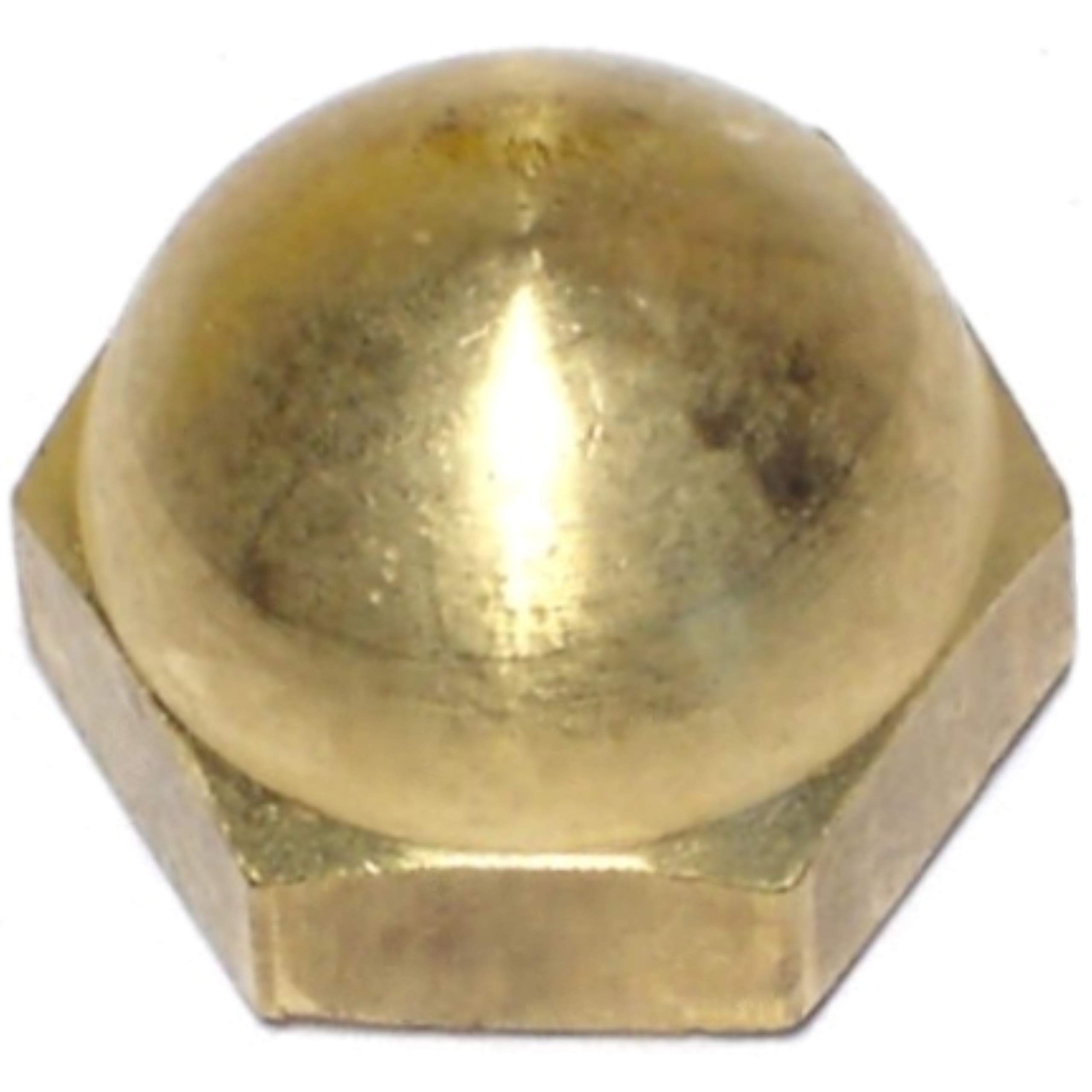 Acorn Cap Nuts 5/16-18 (8-Piece Set) - Dome Hex Nuts for Furniture, Automotive & DIY Projects - Zinc Plated Steel Finish