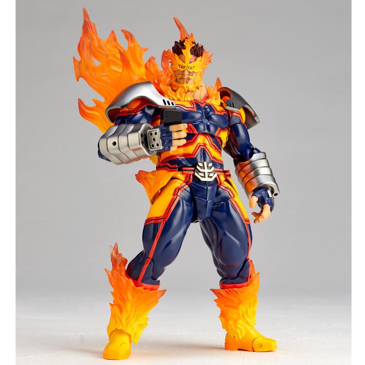 Amazing Yamaguchi Revoltech Endeavor Action Figure - My Hero Academia Collectible Toy for Display & Play - Perfect for Anime Fans & Collectors