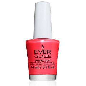 China Glaze Ever Glaze Floral Essence Nail Polish 0.5 oz #82313 - Long-Lasting Shimmer Finish for Manicures & Pedicures