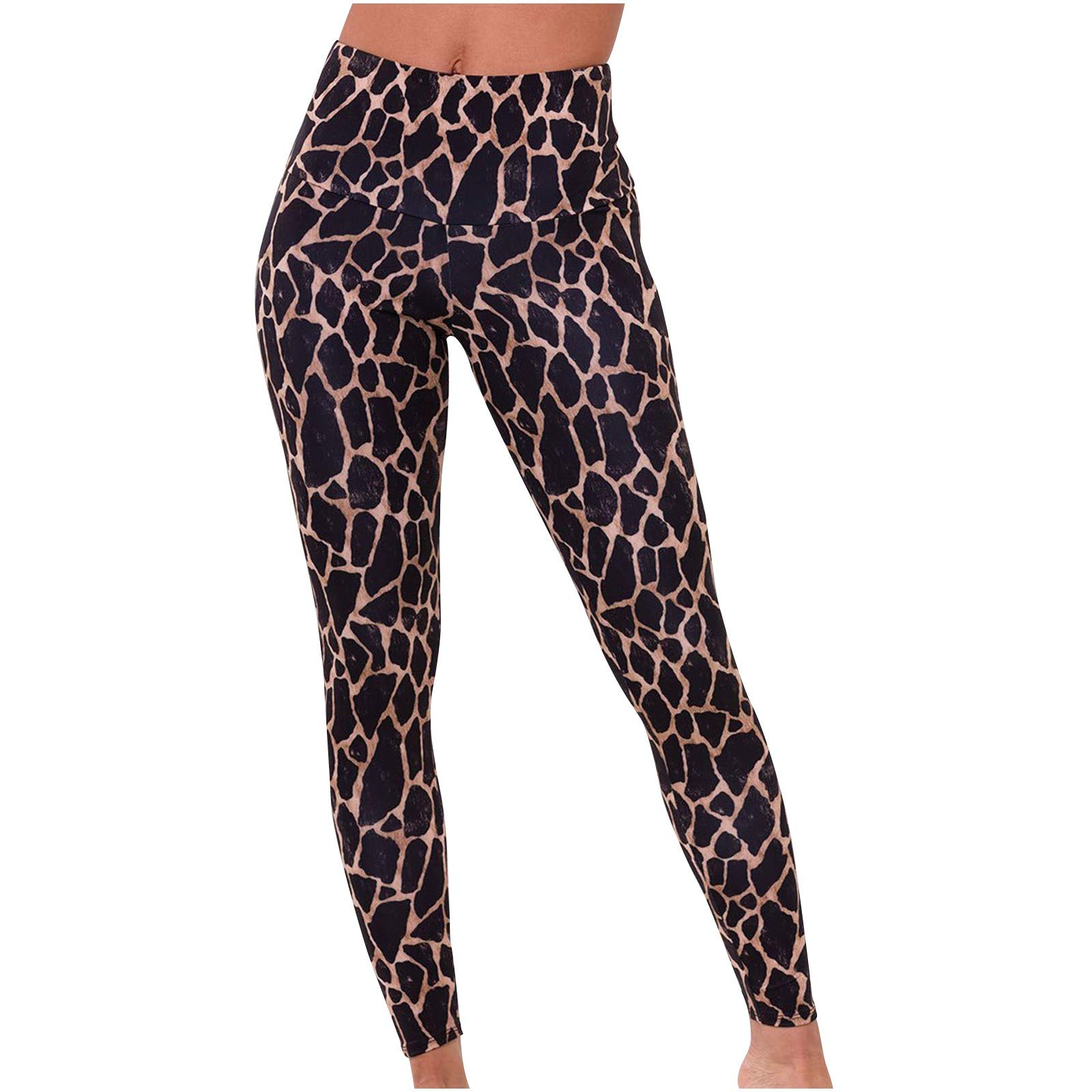 FENGQI High Waisted Yoga Pants for Women - Tummy Control Workout Leggings for Running, Training & Fitness | Comfortable Sports Pants for Gym, Yoga & Active Lifestyle