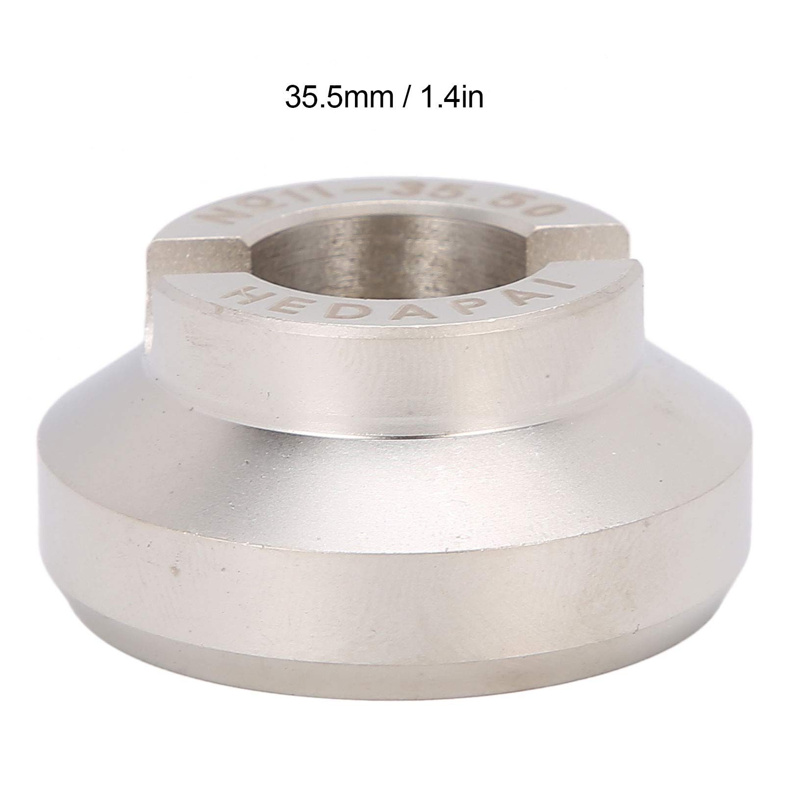 5537 Watch Case Back Opener Die - 35.5mm Professional Watch Repair Tool for Watchmakers | Watch Back Cover Remover & Screw Opener Accessory | Perfect for Rolex, Omega, Seiko Watch Repair & Maintenance