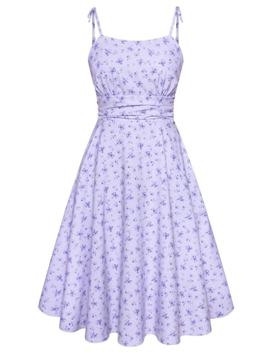 Purple-floral Print