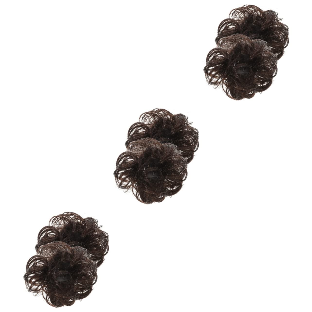 Lurrose Women's Hair Clips 6 Pack - Wavy Curly Hair Extensions Clip for Women, Messy Bun & Ponytail Hair Accessories - Perfect for Parties, Weddings & Everyday Styling