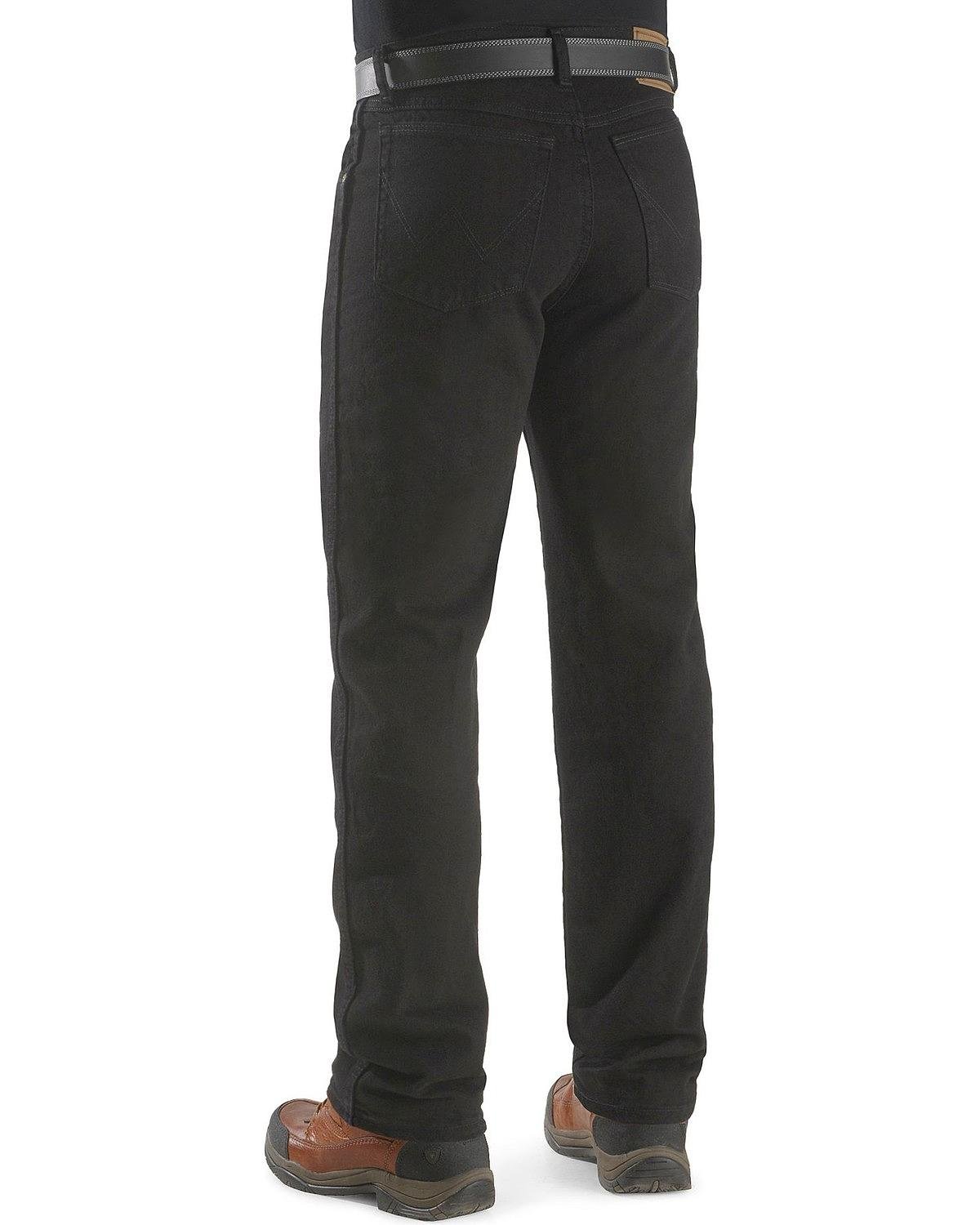 Wrangler Men's Straight Fit Jeans - Classic Comfort for Casual & Work Wear | Durable Denim Pants for Everyday Use