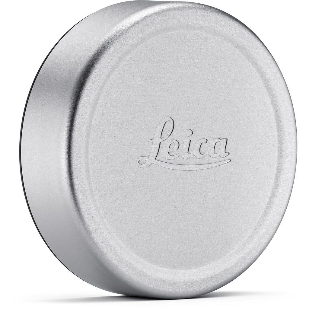 Leica Q Lens Cap - Premium Aluminum Silver Cover for Leica Q Camera - Perfect for Travel, Street & Professional Photography