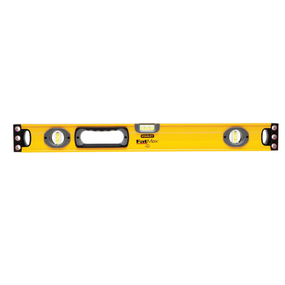 STANLEY Fatmax 24-Inch Aluminum Level - High Visibility Vials, Durable Construction for Precise Leveling - Perfect for Construction, Carpentry, and DIY Home Projects