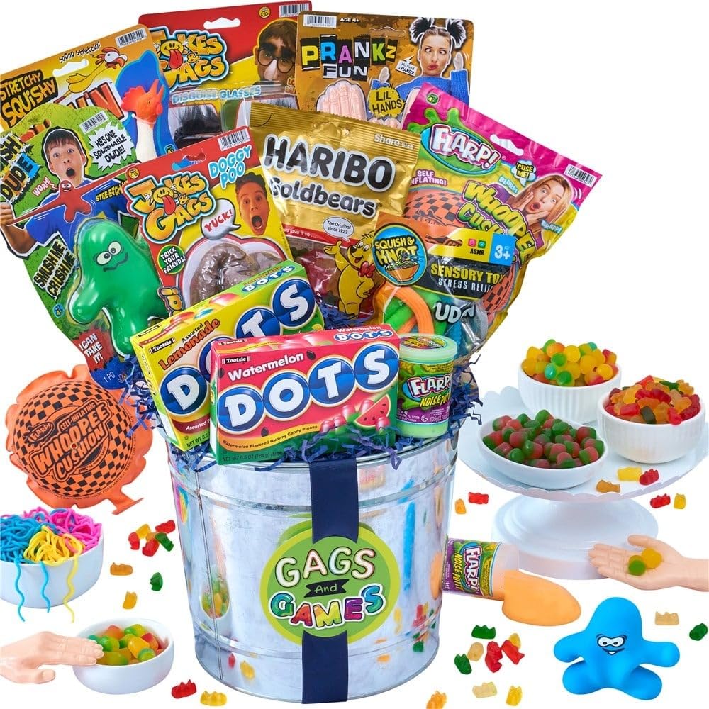 Easter Gift Basket for Kids - Assorted Toys & Candy for Boys & Girls | Perfect for Easter Celebrations & Holiday Gifting | GourmetGiftBaskets.com