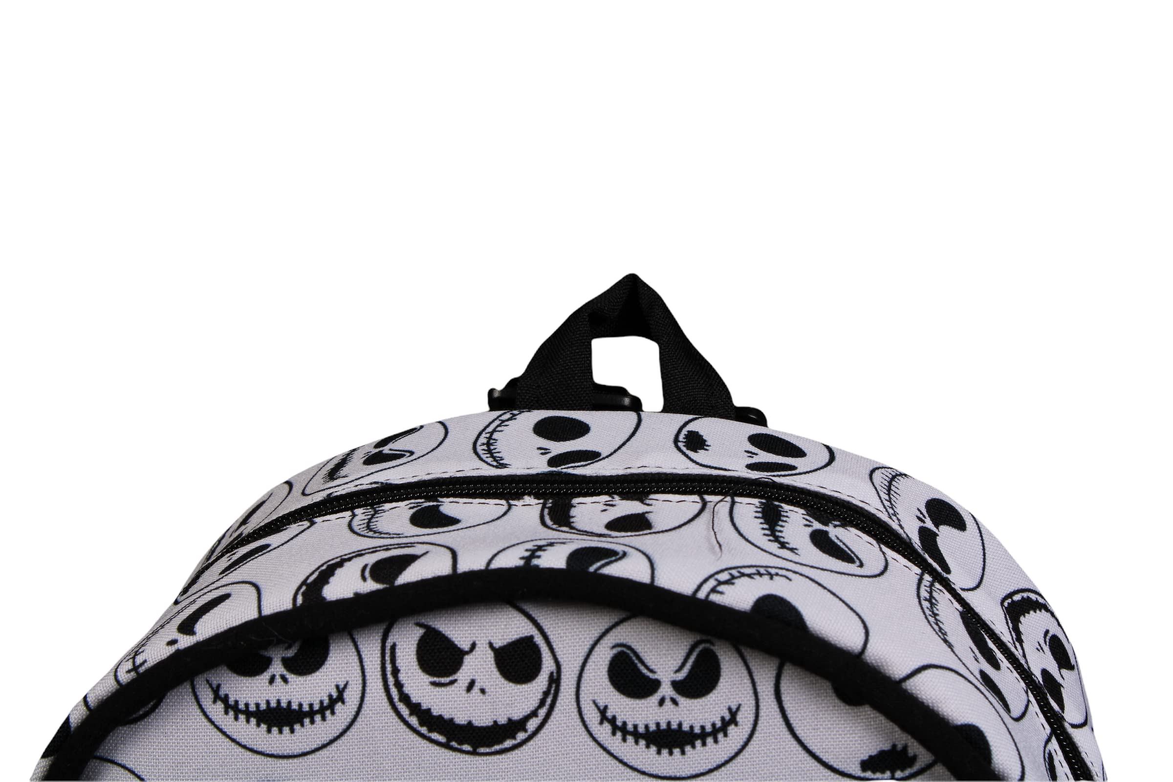 Jack Skellington Mini Backpack - Nightmare Before Christmas Themed Small Shoulder Bag for Cosplay, Halloween Costume & Disney Fans