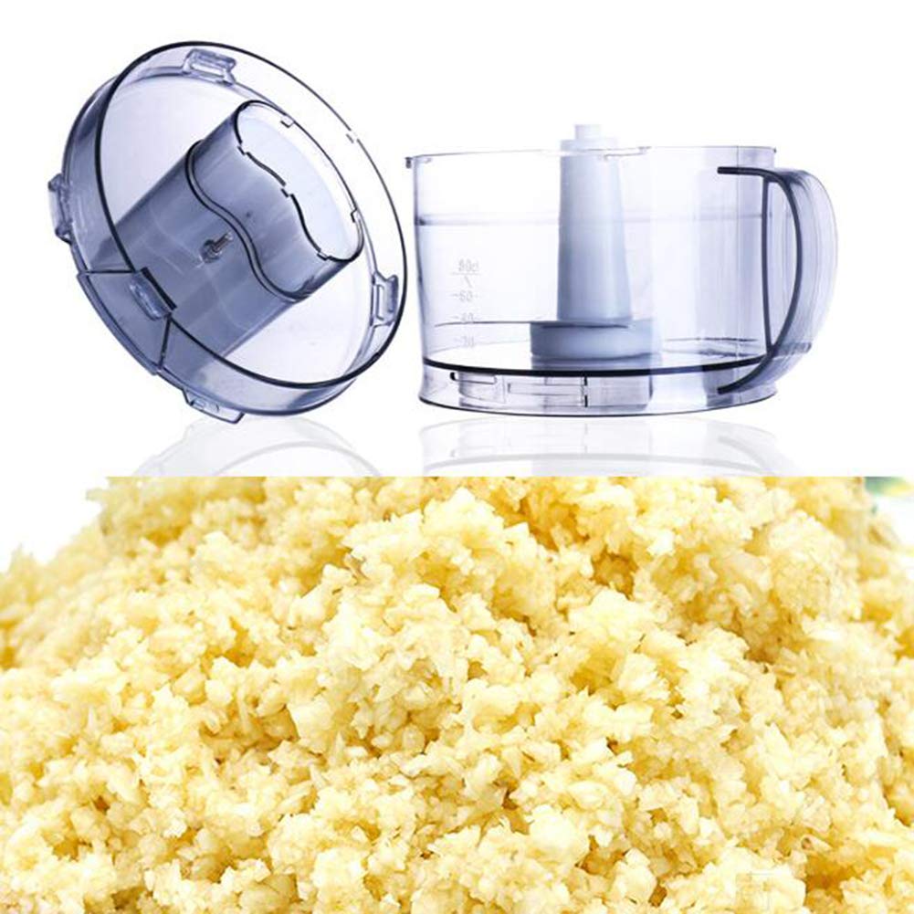 TOPCHANCES 220V 500W Electric Garlic Peeler Machine - Commercial & Household Garlic Peeler, Press, Slicer, Chopper, Crusher & Dicer for Fresh Garlic Cubes - Perfect for Restaurants, Kitchens & Food Prep
