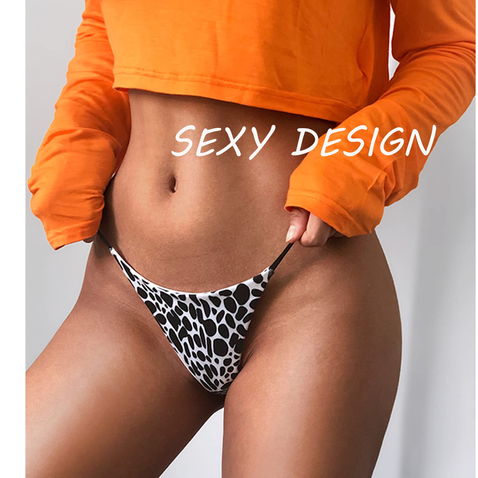 Sexy Women's G-String Thongs 5-Pack - Low Rise Hipster Panties, Breathable Stretch T-Back Underwear (S-XL) | Perfect for Date Night, Lingerie Collection & Everyday Comfort