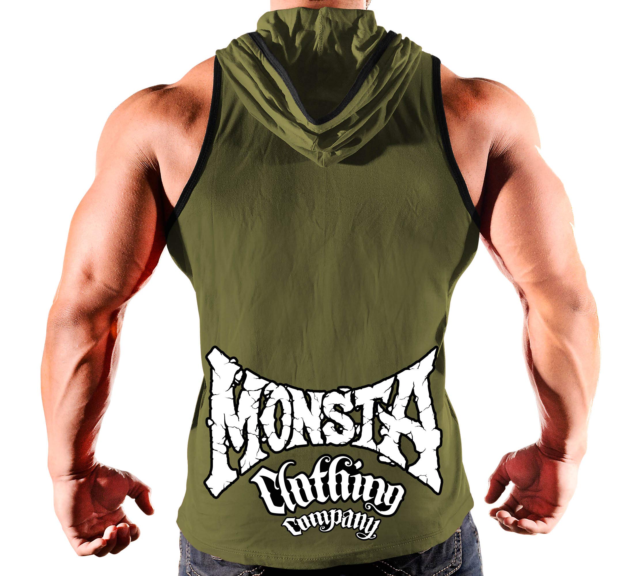Men's Workout Hooded Tank Top - Havoc Rough Barbell Gym Shirt for Weightlifting & Training | Comfortable & Breathable for Gym, Fitness & Outdoor Workouts