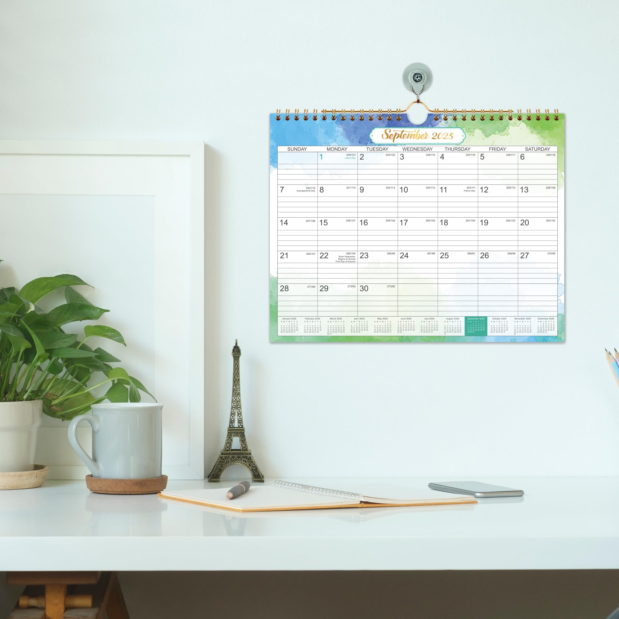 2025-2026 18-Month Wall Calendar | July 2025 - December 2026 | Large 11