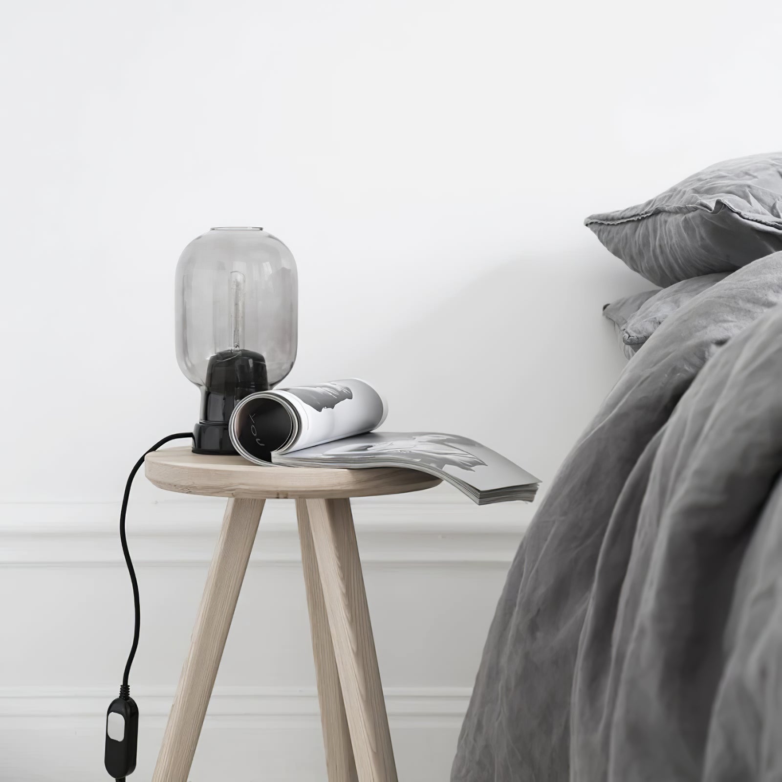 Modern LED Table Lamp with Adjustable Brightness - Perfect for Bedroom, Office & Reading - Energy Efficient & Eye-Caring Desk Light