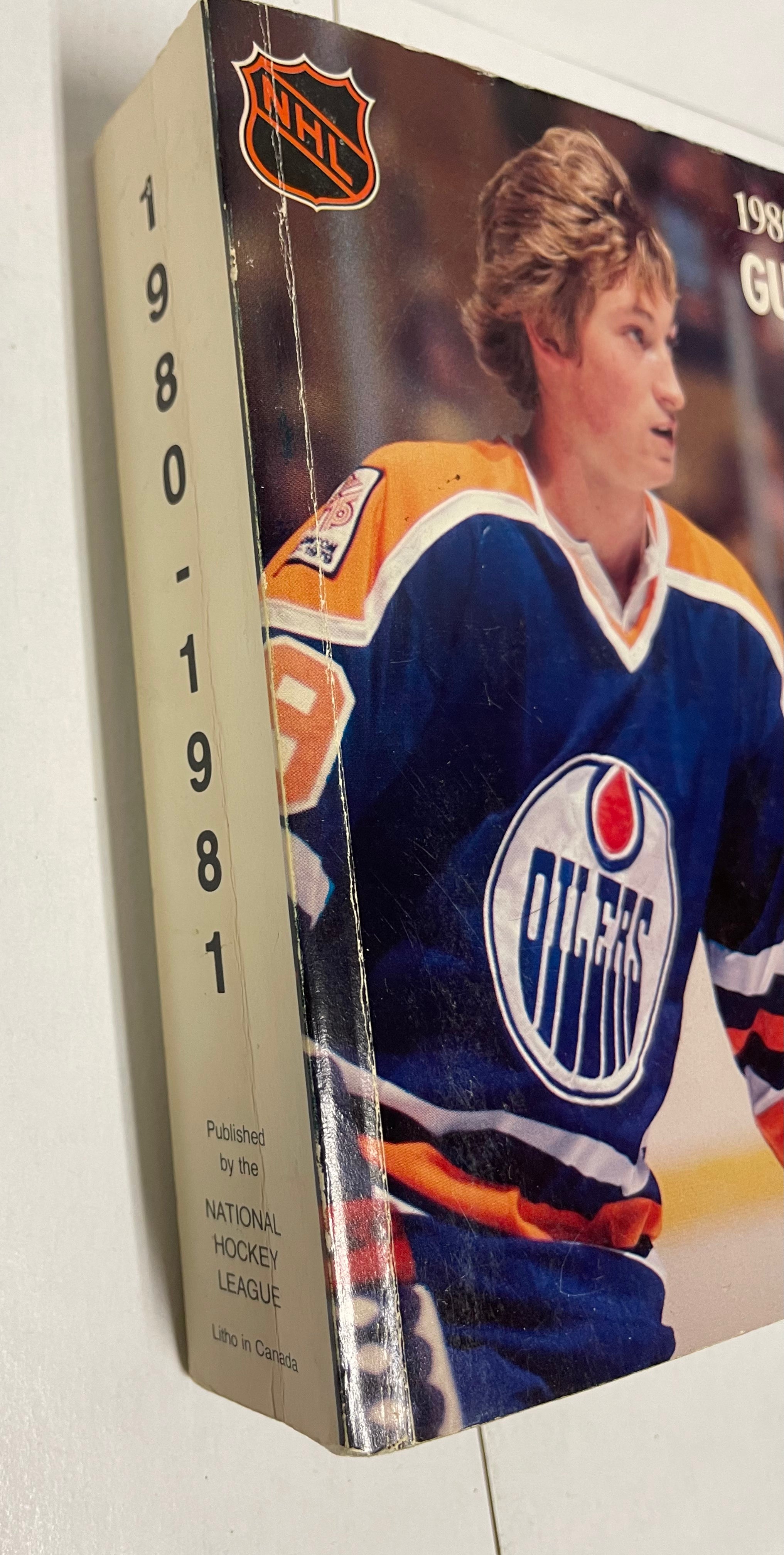 Vintage NHL Hockey Record Book 1980-81 Season - Collectible Hockey Memorabilia for Fans & Sports Enthusiasts - Perfect for Display, Gifts, and Sports History Collections