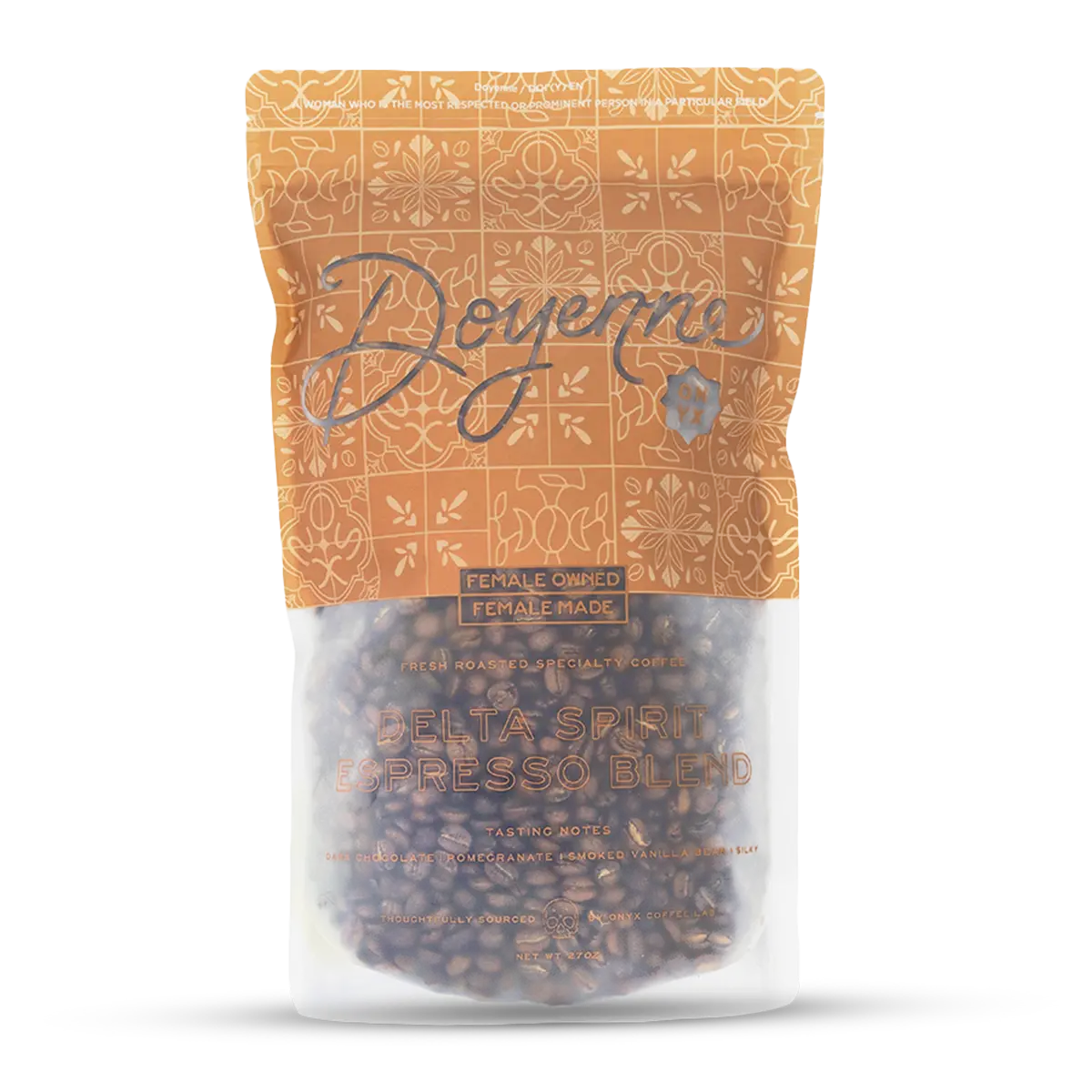 Delta Spirit Espresso Blend - Premium Dark Roast Coffee Beans for Rich & Bold Flavor | Perfect for Home Brewing, Office Use & Gifts