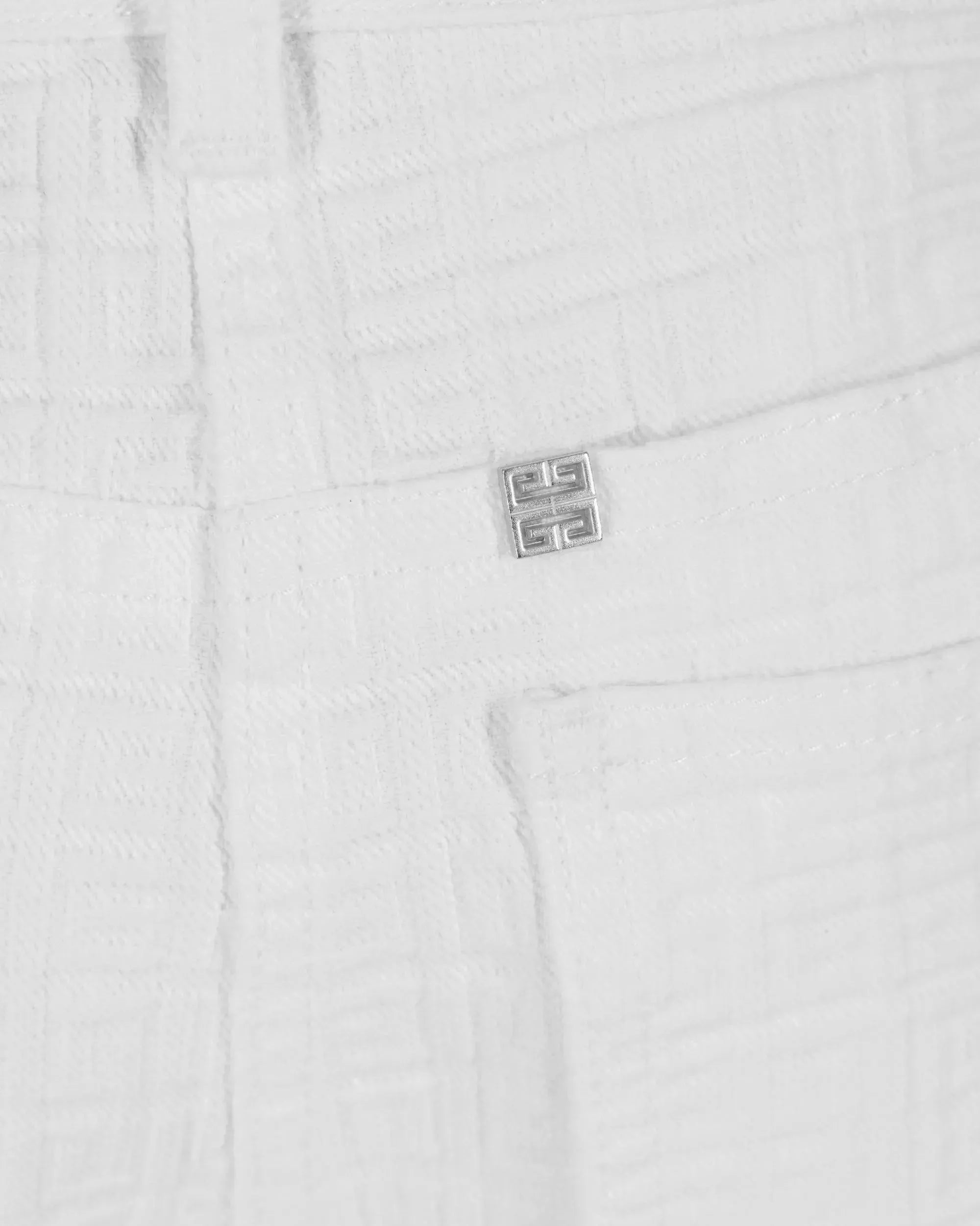 4G Monogram Straight Leg Jeans for Women - High Waist Denim Pants with Stretch - Casual & Comfortable Jeans for Everyday Wear, Work, and Weekend Outings