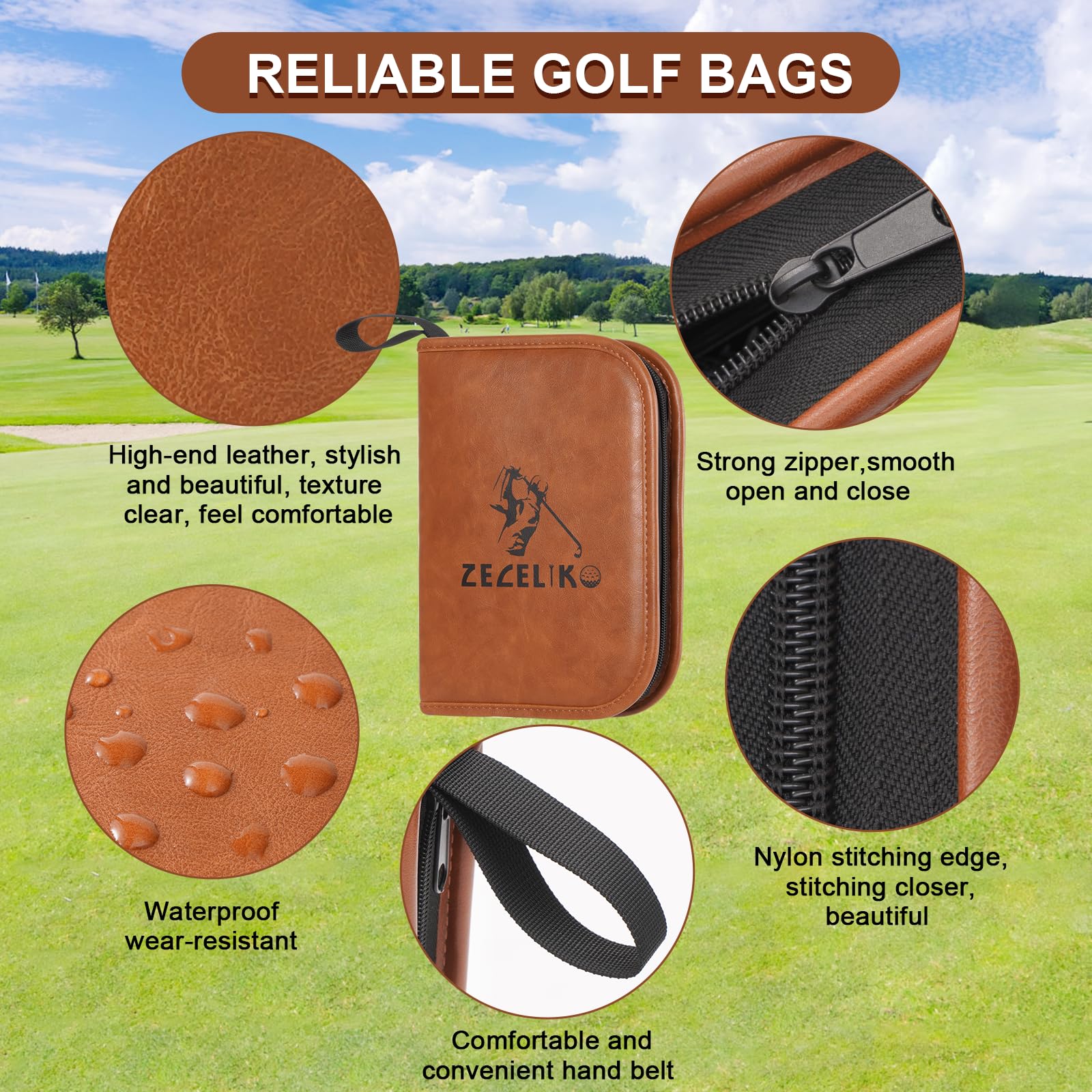 Premium Golf Gift Set for Men & Women - Rangefinder, Multi-Function Clubs, Golf Balls, Brushes, Scorekeeper & More - Perfect for Birthdays, Father's Day & Golf Enthusiasts - Ideal for Driving Range, Course Play & Tournament Gifts