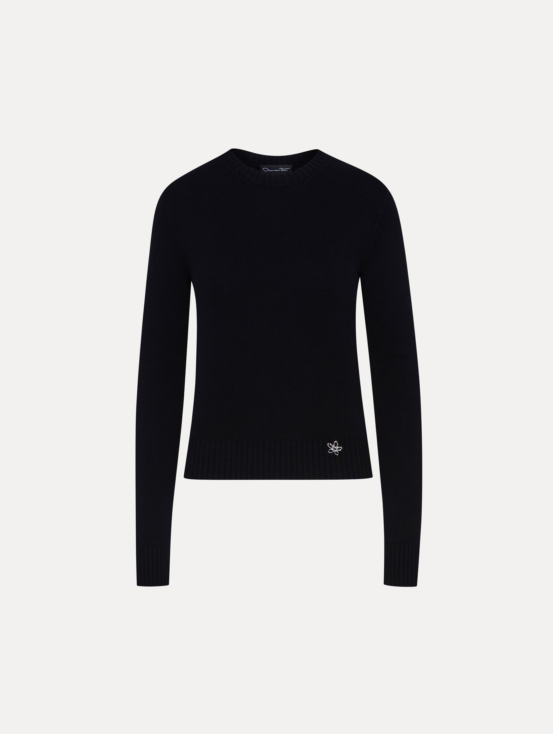 Luxury O Flower Cashmere Pullover Sweater for Women - Soft & Warm Winter Knitwear - Perfect for Office, Travel & Casual Outfits
